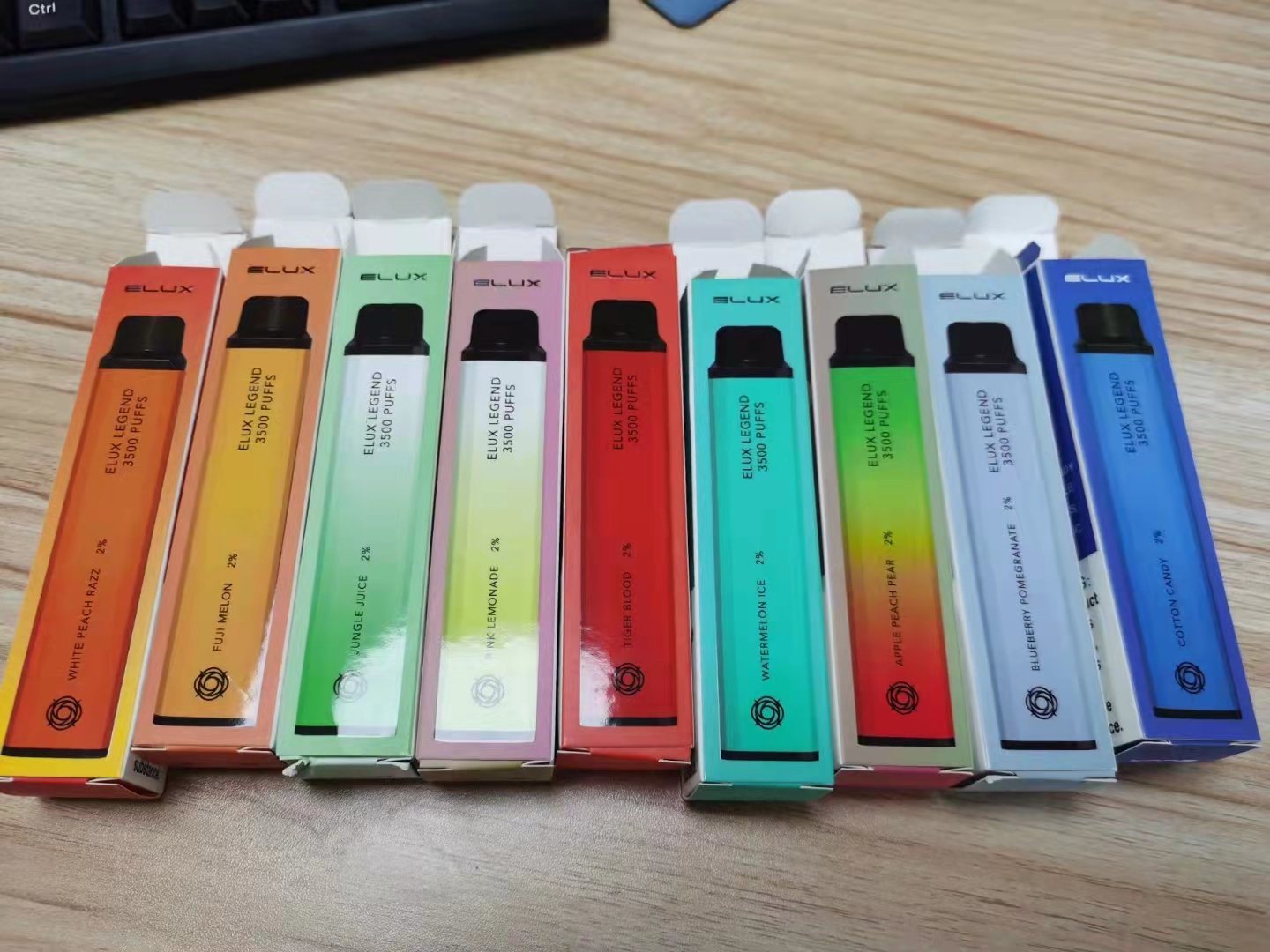 China Elux Legend 2% Nicotine Factory Low Price Security Codes Wholesale Ecigs Disposable Vape Pen Elux - China Disopsable, Elux Legend