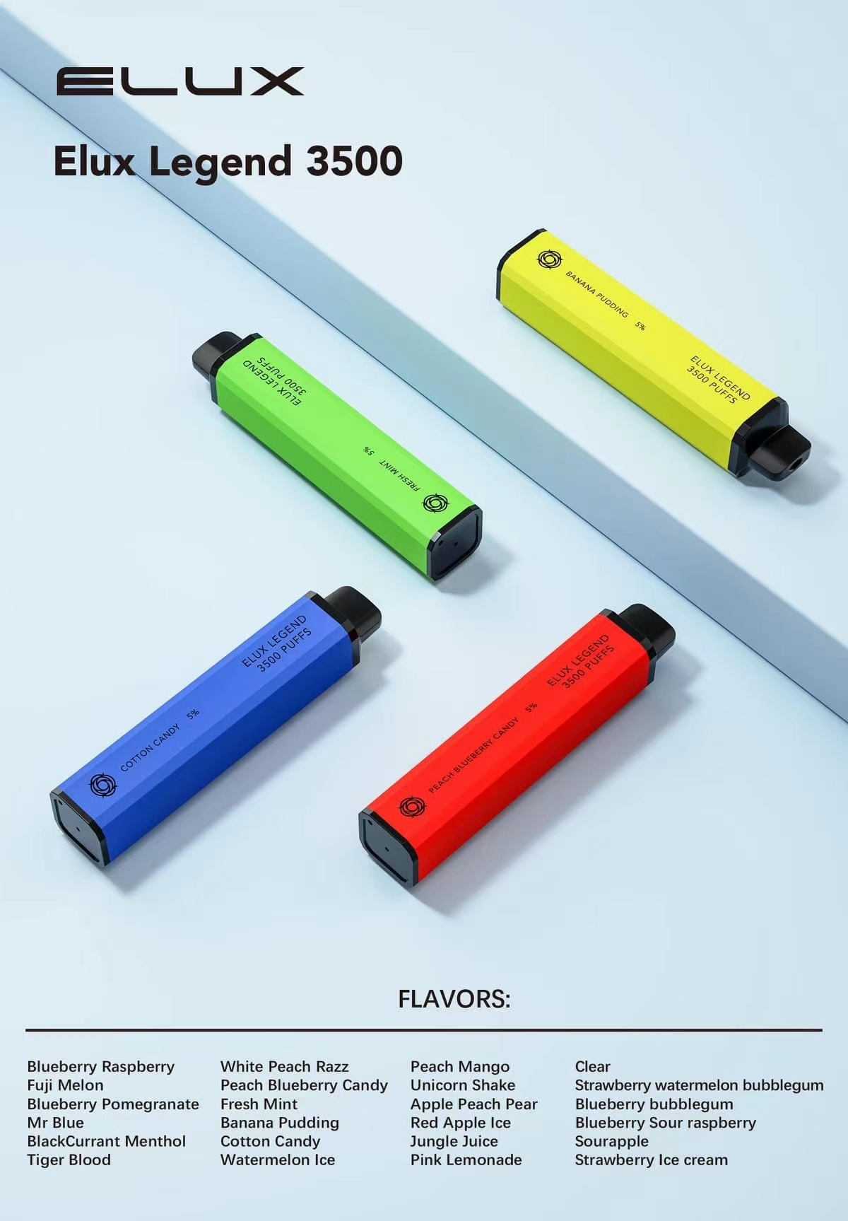 China OEM Factory Vape Pod 1 Ml Elux Legend 2% Nicotine Disposable Oil Vape Pen Wholesale I Vape - China Wholesale I Vape, Vape Pen