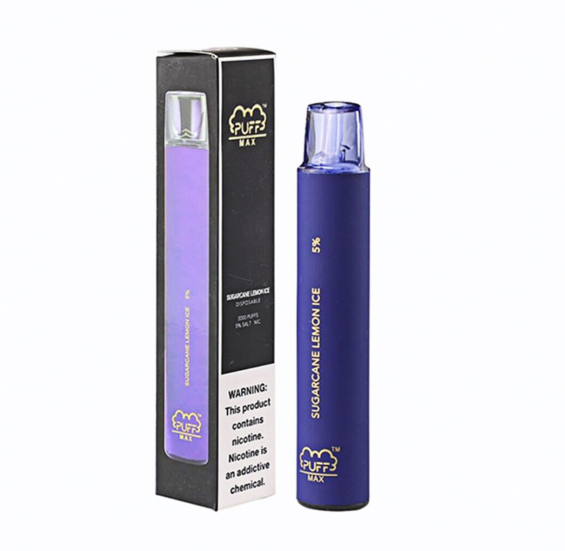 Wholesale Factory Price Puff Max 2000 Puffs Vape Pendisposable Electronic Cigarette