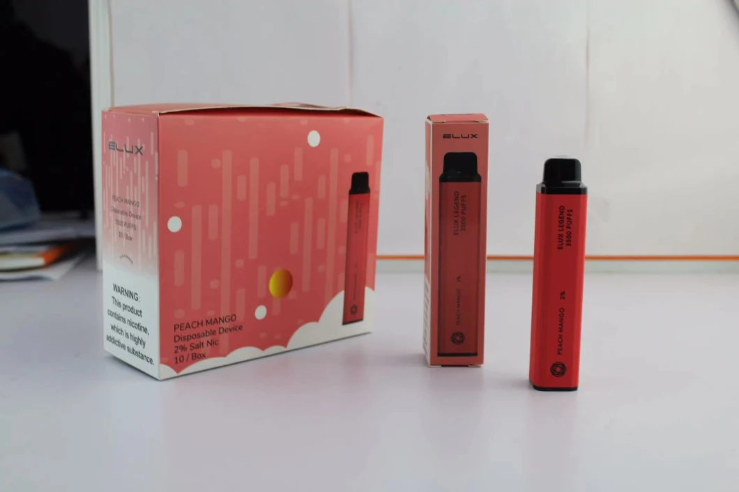 Wholesale Flavors Price Disposable Vape Pen Elux Legend 600/3500 Puffs OEM ODM Available