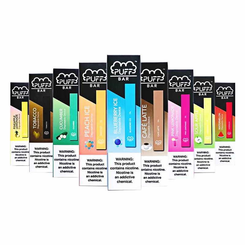 Wholesale Puff Bar E Cigarette Vape Pen 300 Puffs Disposable