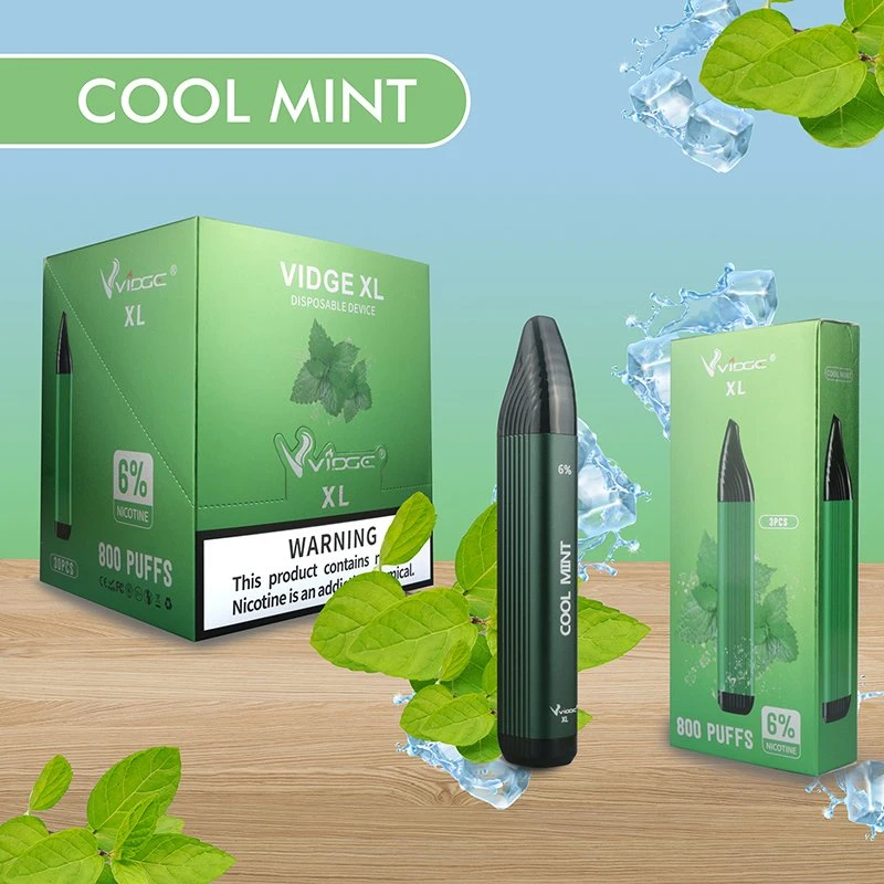 Hot Sale Price Vidge XL 800puffs Hits Bars Disposable Electronic E Cig Vape Pen Electronic Cigarette