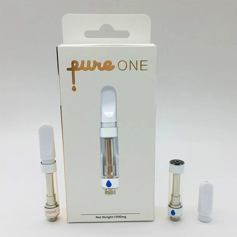 Hot Sell Customize Cartridge Empty Atomizer 0.8ml with 510 Thread Cbcd Cartridge Packaging