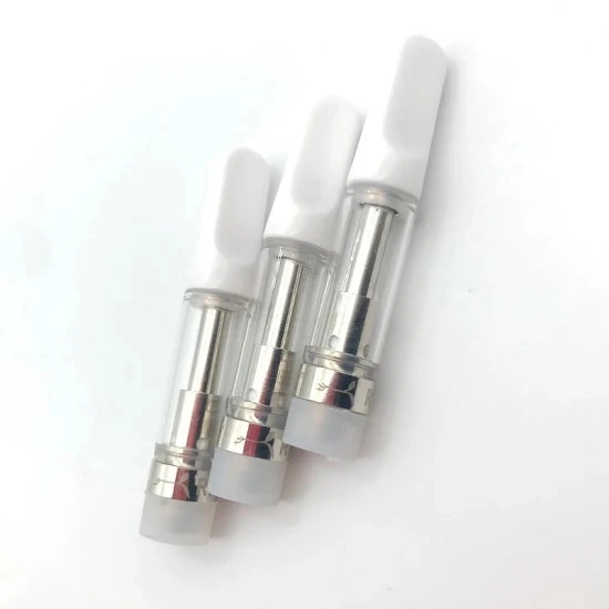 Hot Selling Glass Pod Cartridges 510 Thread 0.8ml Disposable Empty Cartridge Ceramic Coil Vape Pen