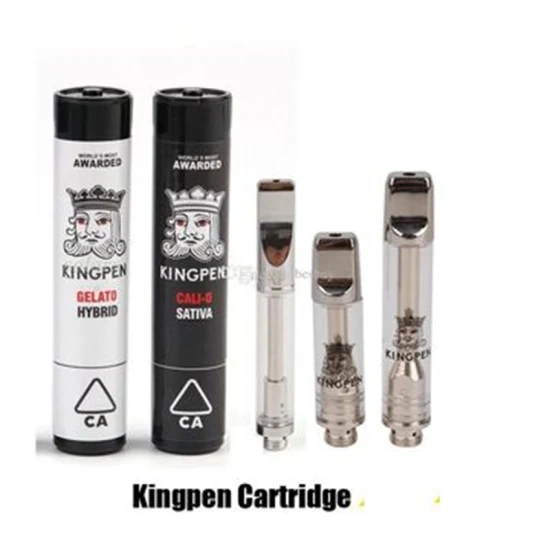 Hot Selling Kingpen Ceramic Vape Atomizer Tip Empty 1ml Cbbd Oil Cartridge Disposable Cbbd Cartridge