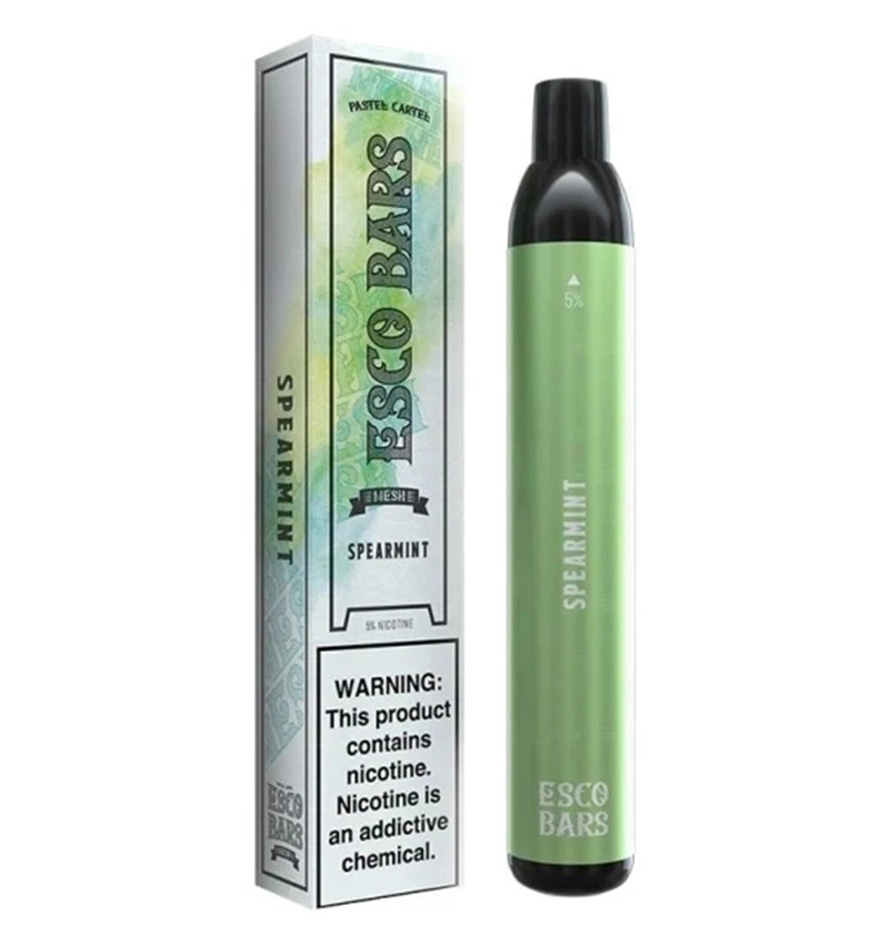 USA Hot Selling 2500puffs Esco Bars E-Cigarette 50mg 20 Flavors Disposable Pod Device Vape Pen