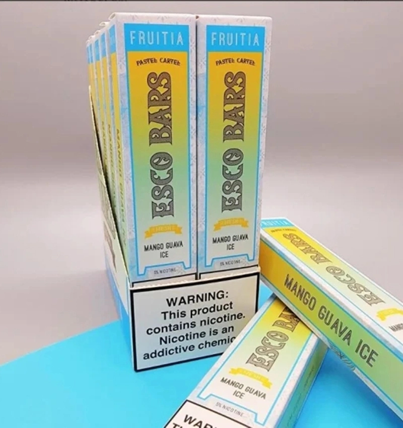 USA Hot Selling 2500puffs Esco Bars E-Cigarette 50mg 20 Flavors Disposable Pod Device Vape Pen