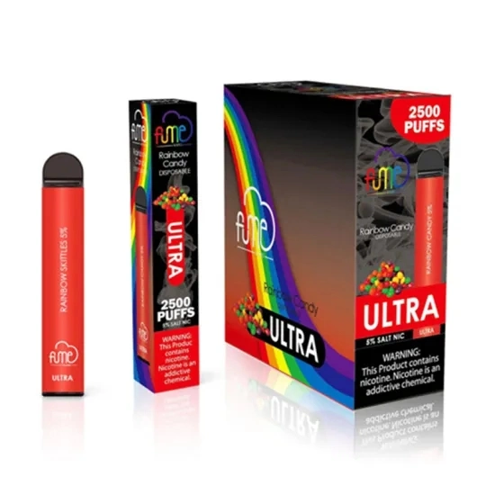 Disposable Vaporizer USA Popular Customized Brand /OEM Brand Pre-Filled 9ml 850mAh Battery Cartridge Fume Ultra 2500 Puffs Wholesale I Vape