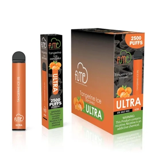 Disposable Vaporizer USA Popular Customized Brand /OEM Brand Pre-Filled 9ml 850mAh Battery Cartridge Fume Ultra 2500 Puffs Wholesale I Vape