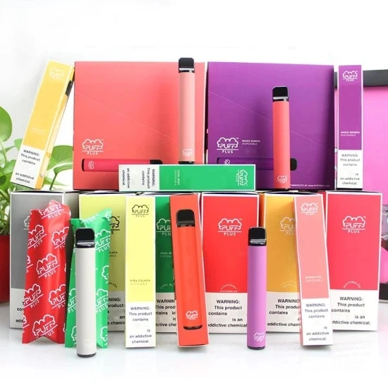 Disposable Vape Newest Customized Logo /OEM Logo More Than 72 Types Puff Plus Disposable Vape Wholesale I Vape 800 Puffs