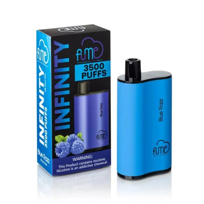 Disposable Puff 3500 Puffs Fume Infinity Vape Pen Device Portable Vaporizer 10 Flavors E Cigarette Pod Cartridge