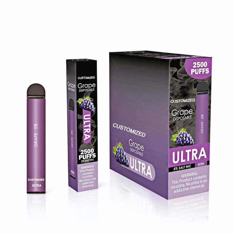 18 Flavors Fume Ultra Disposable Vaporizer Vape Pen 2500 Puffs Factory Price