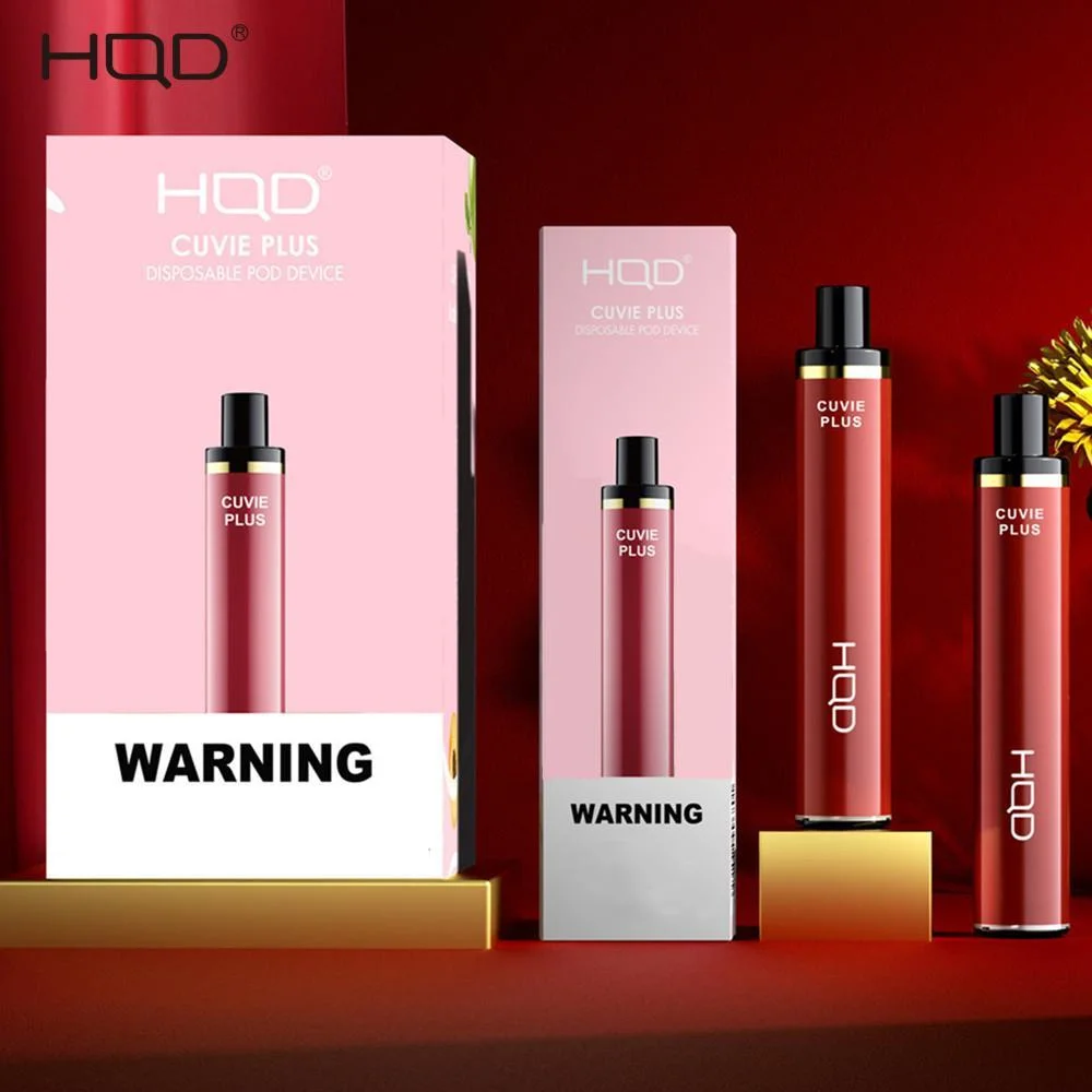 Authentic Hq. D Cuvi. E Plus Disposable 1200 Puffs Pod Device Electronic Cigarettes Vape Pen Kit 950mAh 5ml Pre-Filled