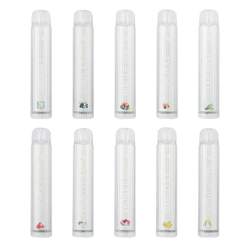 Disposable Device Light Vidges Flare 500mAh Battery 3ml Capacity 800 Puffs Cartridge Vape Pen EGO