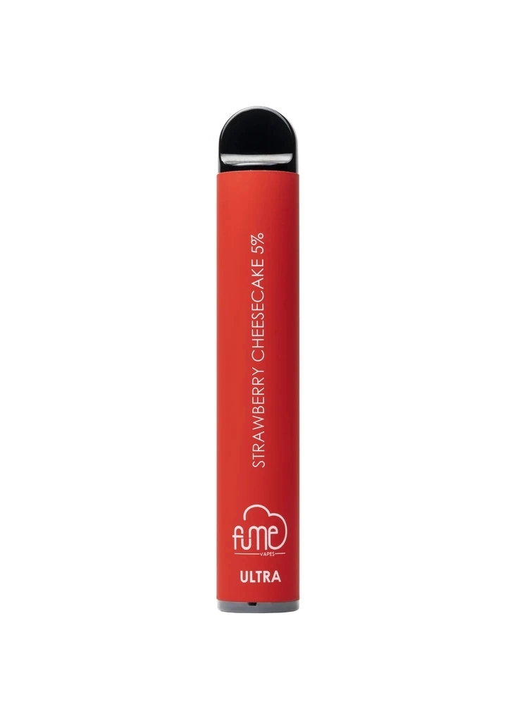 Fume Ultra 2500 Strawberry Cheesecake Disposable Device 5% Salt Nicotine Vape Pen Electronic Cigarette