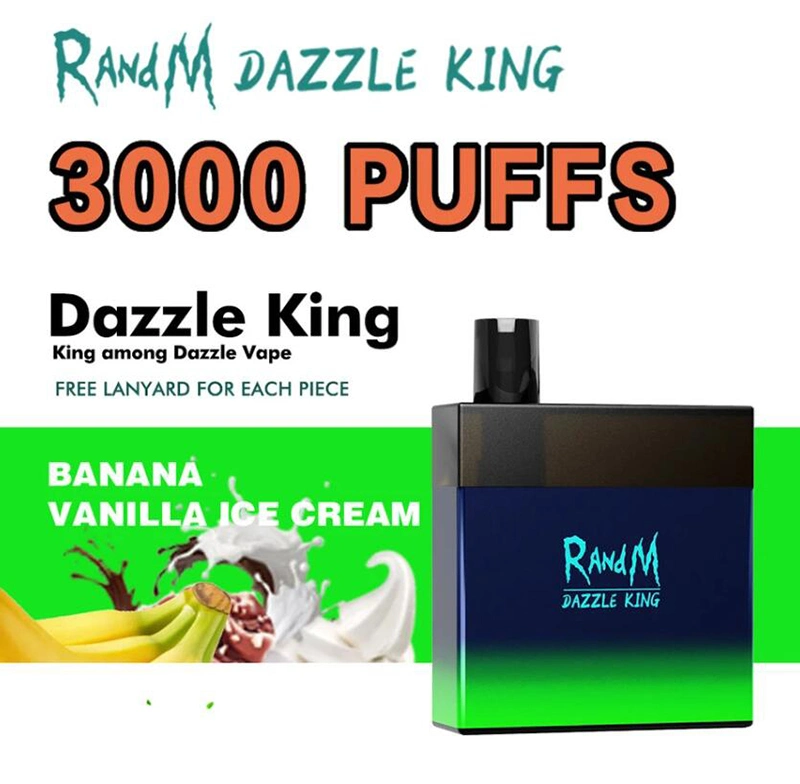 Original E Cigarette Randm Dazzle King 3000 Puffs Disposable Vape Pen