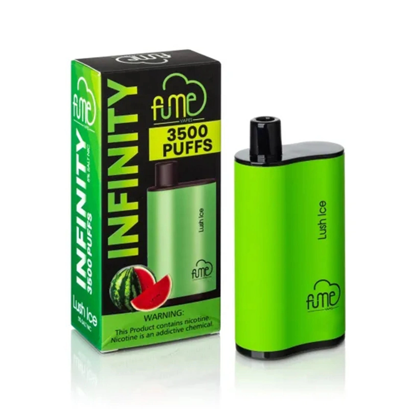 New Fume Infinity Disposable Vape Pen E Cigarettes 1500mAh Battery Capacity 12ml 3500 Puffs Vs Fume Ultra