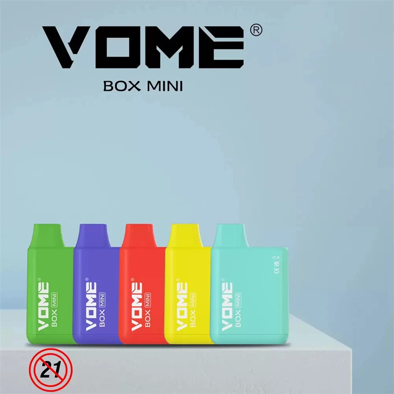 Wholesale Electronic Cigarettes Original Vome Box Mini E Cig Device 600puffs Vape Pen 400mAh Capacity 2ml Tpd Version